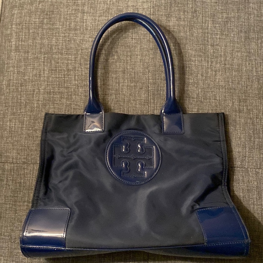 Tory Burch blue tote